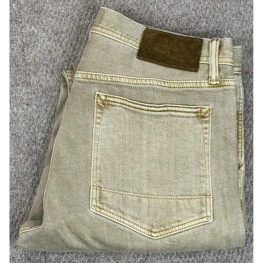Todd Snyder Straight Fit Stretch Men's Selvedge Denim Jeans Size 31x32
